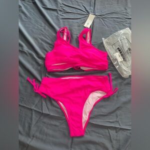 Bright Pink Bikini Set